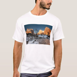 T-shirt États-Unis, Utah, Zion National Park. Sunrise des 