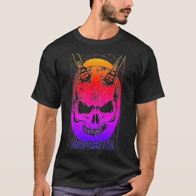 T-shirt Été à Miami. (Devant)