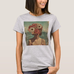 T-shirt Été Abstrait vintage