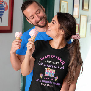 T-shirt Été Apprécié de la crème glacée