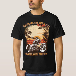 T-shirt Eté aventure nature vélo équitation