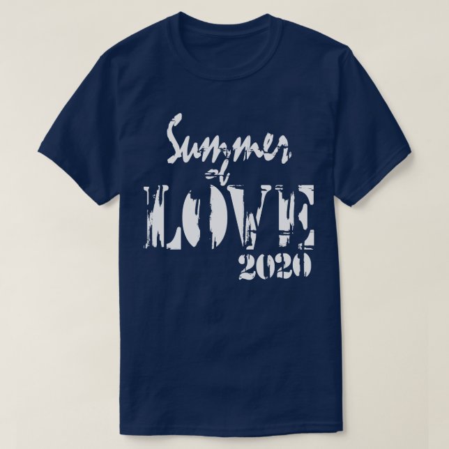 T-shirt Été de l'amour 2020 (Design devant)