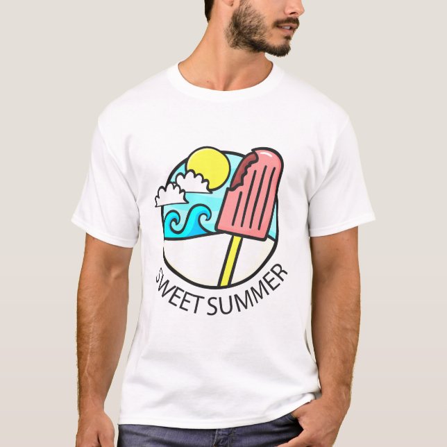 T-shirt Été doux (Devant)