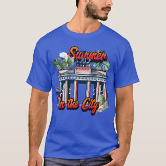 T-shirt Été en ville en famille