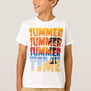 T-shirt Été Été Été Heure D'Été !