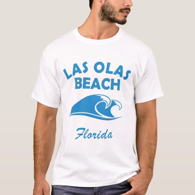 T-shirt Été las olas - floride (Devant)