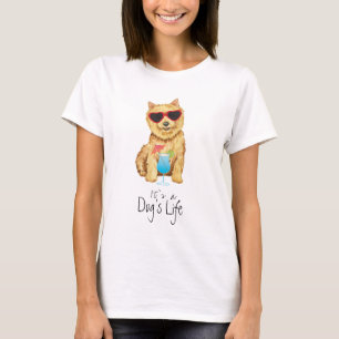 T-shirt Été Norwich Terrier