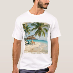 T-shirt Été Palm Beach