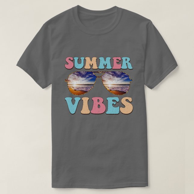 T-shirt Été rétro 2 (Design devant)