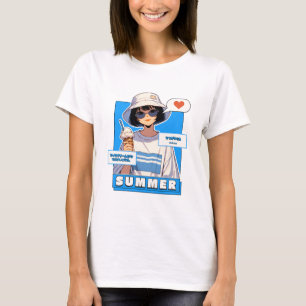 T-shirt Été Scoop Bliss