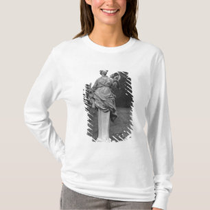 T-shirt Été, statue dans les jardins