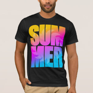 T-shirt Été Sun du tigre 80s de Corey