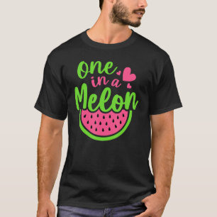 T-shirt Été Un Dans Un Melon Boys Girls Watermelon