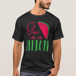 T-shirt Été Un Dans Un Melon Boys Girls Watermelon