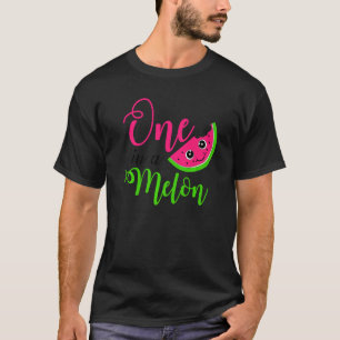 T-shirt Été Un Dans Un Melon Cool Garçons Filles Watermelo