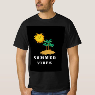 T-shirt Été Vibes Island Escape