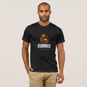 T-Shirt Été Vibes – T-shirt Graphique d'Été Amusan