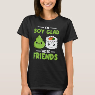 T-shirt Été Wasabi Sushi Japonais Je Suis Soja Ravi Qu'on