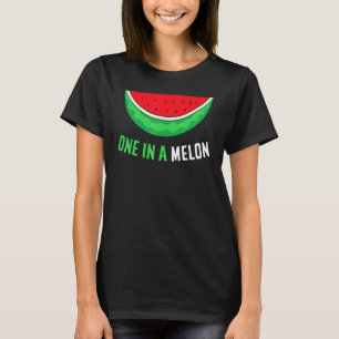T-shirt Eté Watermelon Cool Melon One In A Melon
