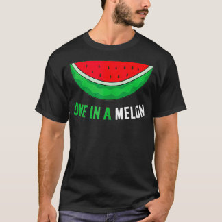 T-shirt Eté Watermelon Cool Melon One In A Melon