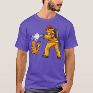 T-shirt Éteins le pompier 1