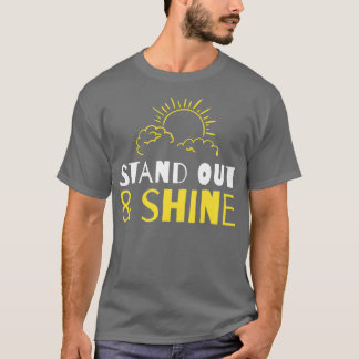 T-shirt Éteins-toi et brille