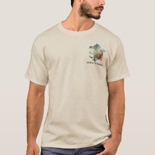 T-shirt Éteint est pour toujours - le faucon pérégrin