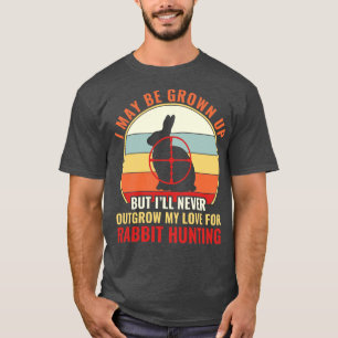 T-shirt Étendre Mon Amour Pour La Chasse De Lapin Drôle Ra