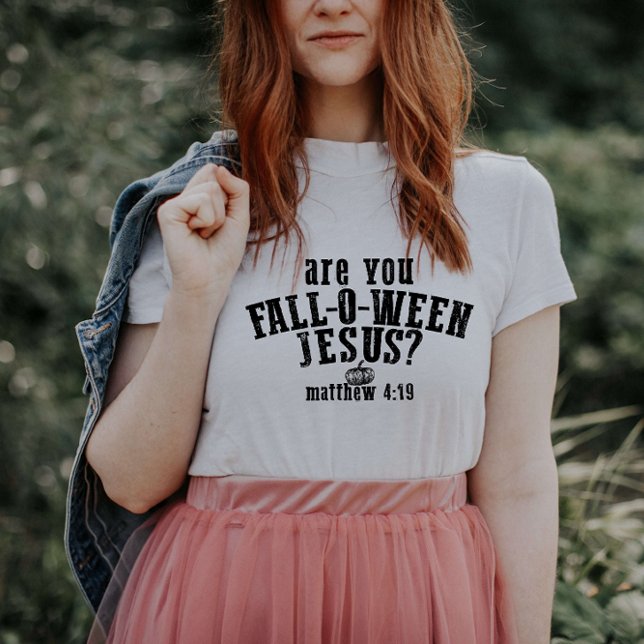 T-shirt Êtes-vous Chute-O-Ween Jésus Christian Halloween (Créateur téléchargé)