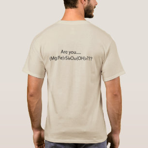 T-shirt Êtes vous…. Cummingtonite (mis à jour)