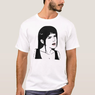 T-shirt Êtes vous le visage sérieux (femelle)