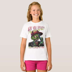 T-shirt Êtes-vous prêts Chemise drôle d'attaque de zombi