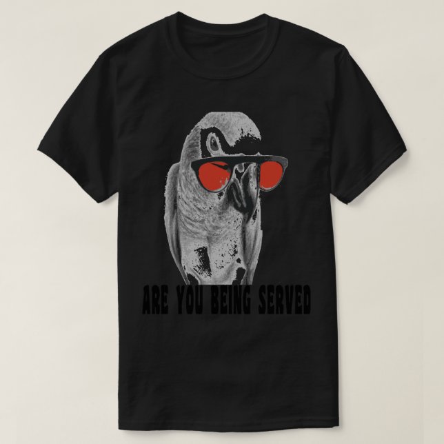 T-shirt Êtes-Vous Servi - drôle (2) (Design devant)