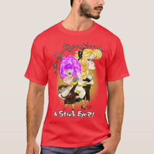 T-shirt Êtes-vous servi un oeil puant