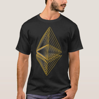 T-shirt Ether Digital Money Logo HODL BTC Cryptocur Crypto