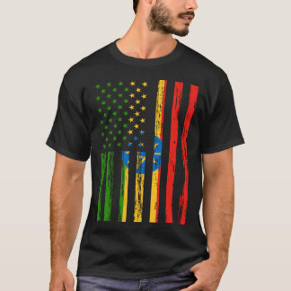 T-shirt Ethiopia Flag America US It is in my DNA Ethiopia