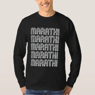 T-shirt Ethnique Marathi