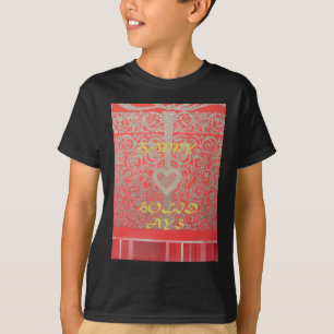 T-shirt Étincelle et brillance : Coeur de Parties scintill