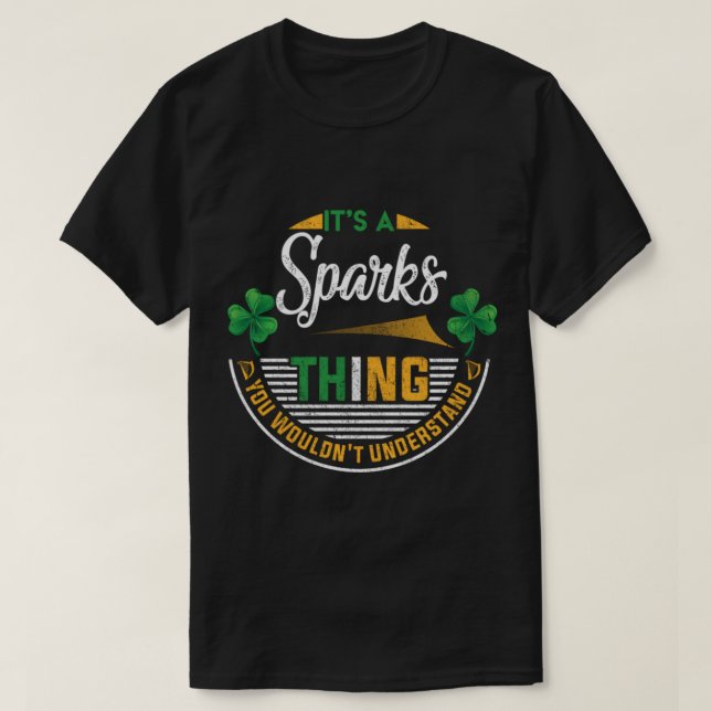 T-shirt Étincelle Une étincelle que vous ne comprendriez p (Design devant)