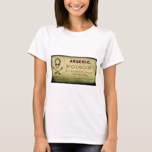 T-shirt Étiquette Arsenic désorganisé