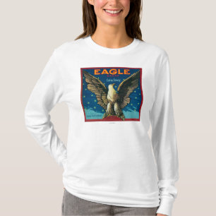 T-shirt Étiquette de caisse d'Eagle Apple