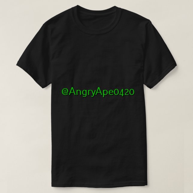 T-shirt Étiquette de jeu personnelle (Design devant)