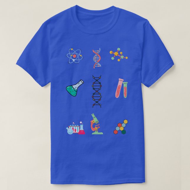 T-shirt étiquette de laboratoire (Design devant)