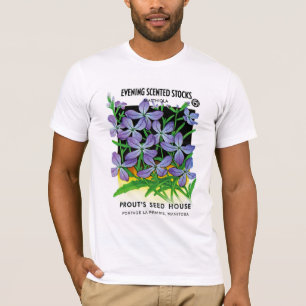 T-shirt Étiquette de paquets de semences Stock parfumé le