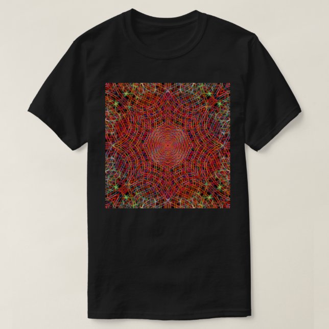 T-shirt Étiquette de rune magique 153 (Design devant)