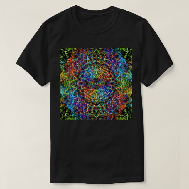 T-shirt Étiquette de rune magique 54 (Design devant)