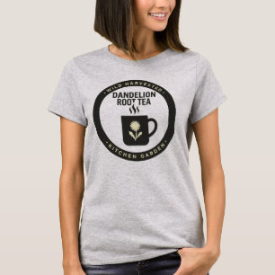 T-shirt Étiquette de thé de racine de pissenlit Apothicair