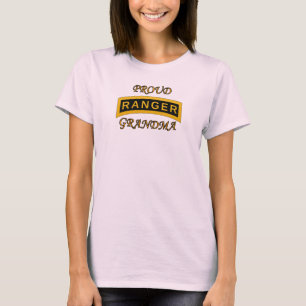 T-shirt Étiquette d'école de garde forestière d'armée 
