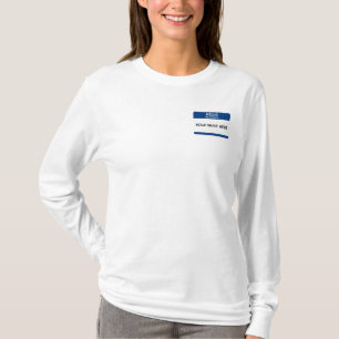 T-shirt Étiquette nommée