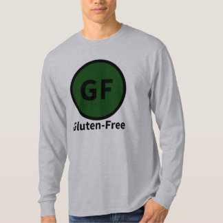 T-shirt étiquette sans gluten de santé